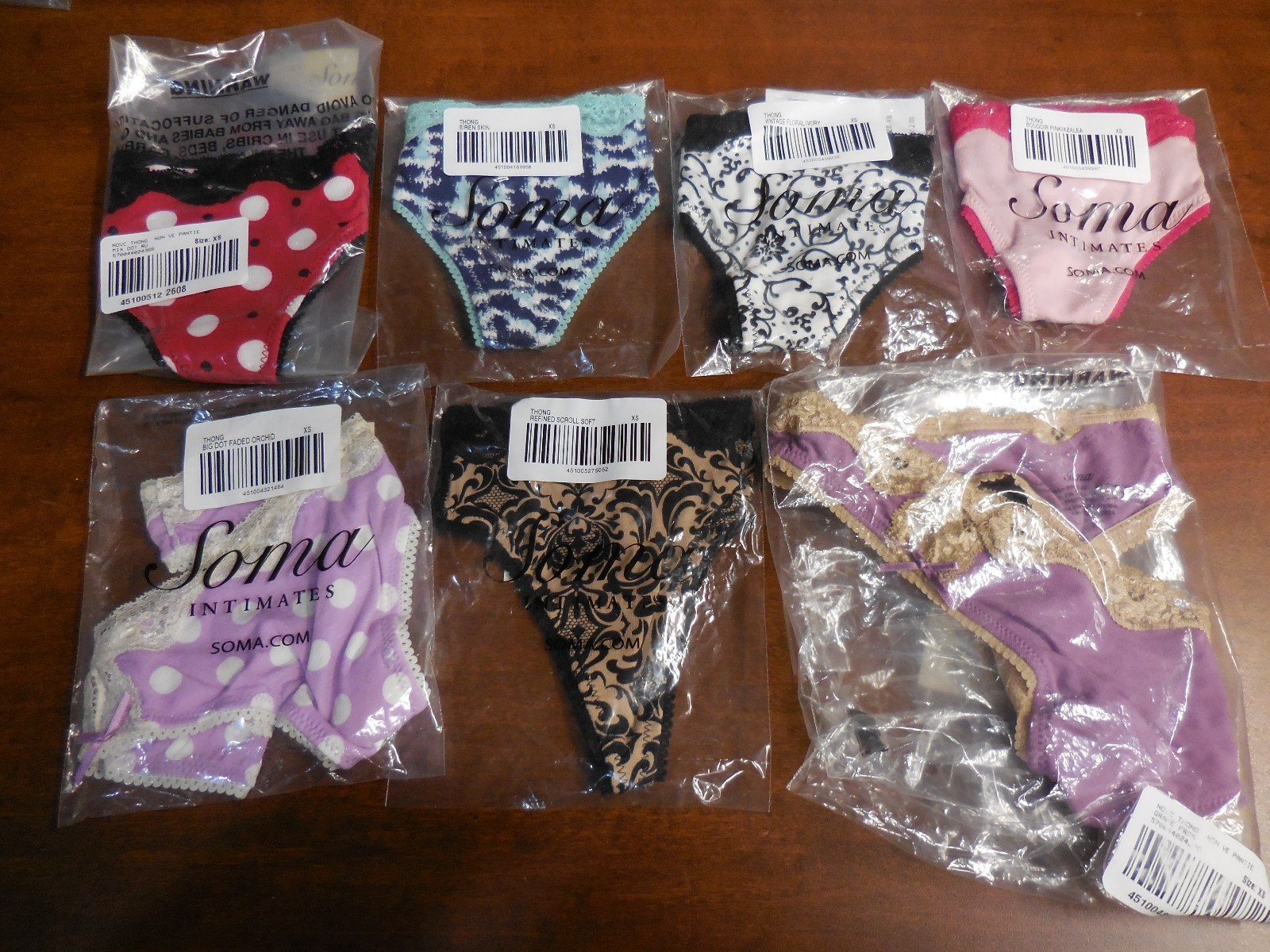 Soma Embraceable Lace Thong In XS Please Choose Color