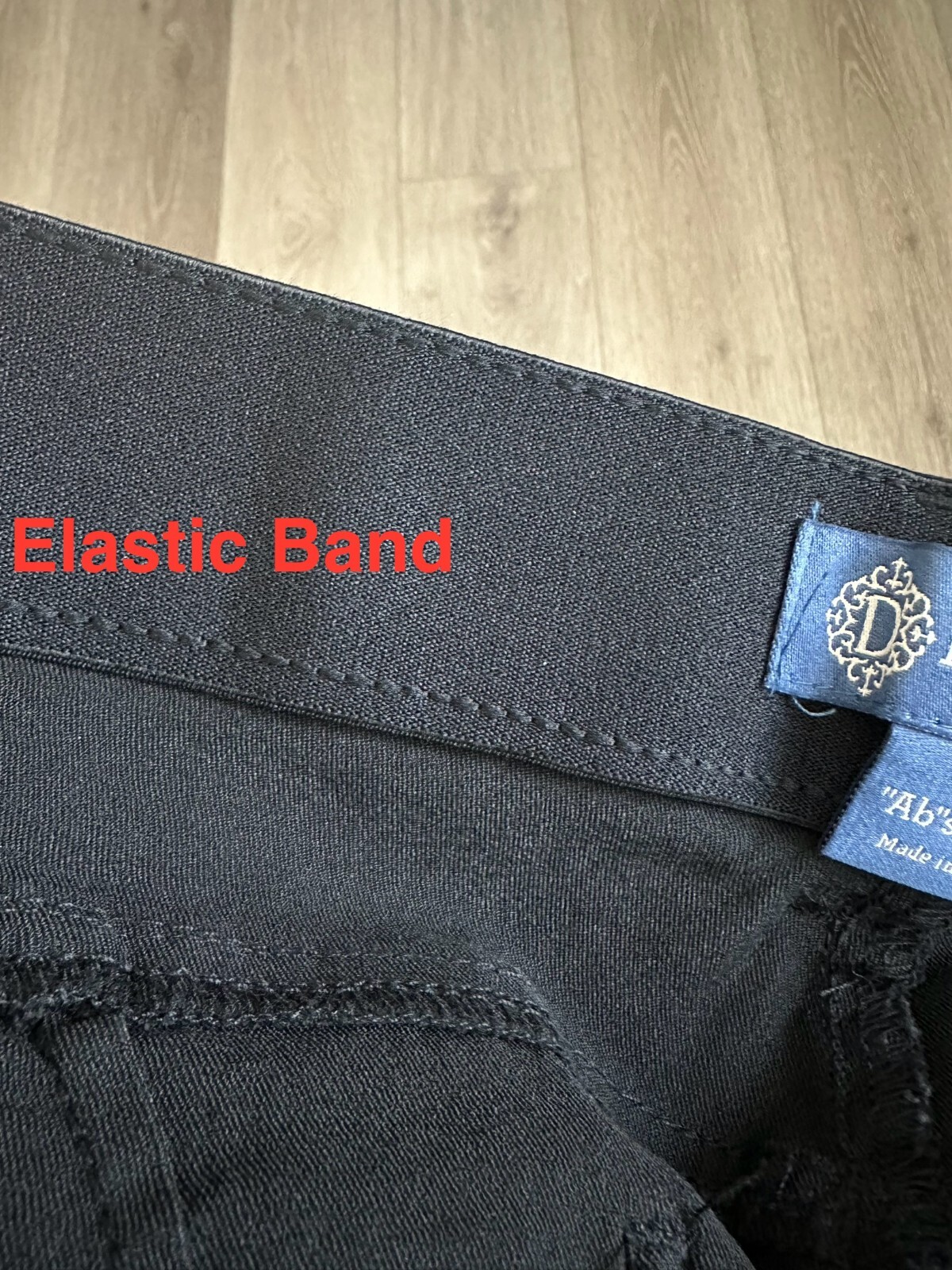 Stretch Black Denim “Ab”solution Booty Lift Jegging
