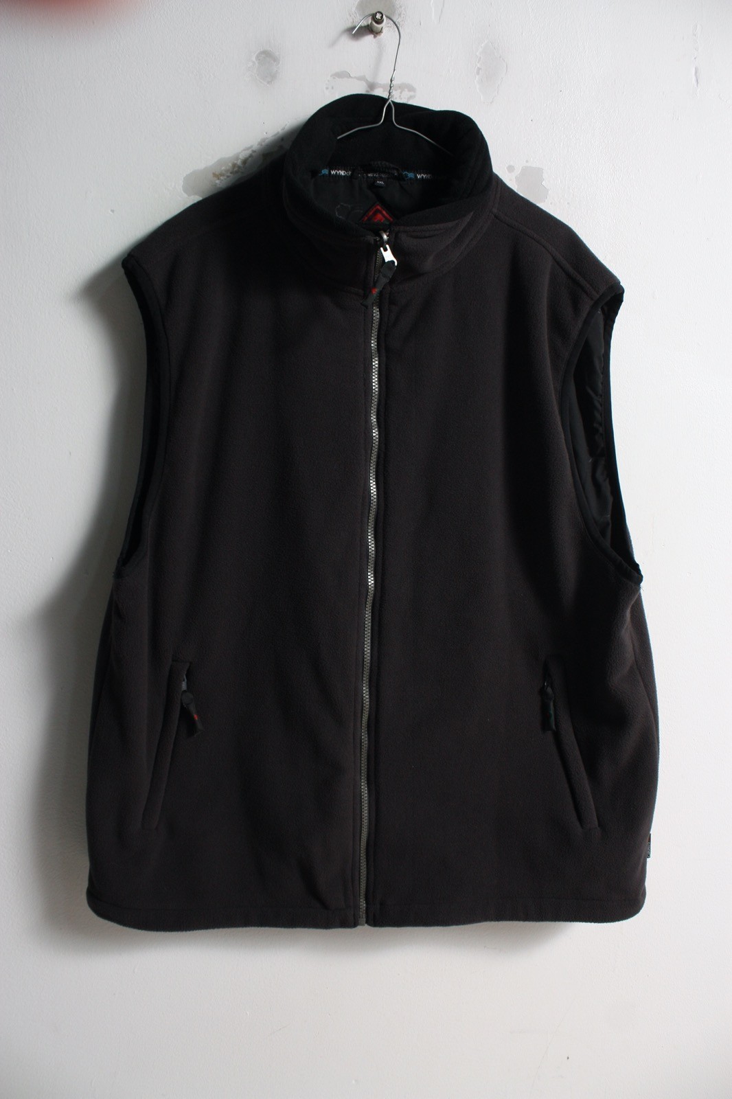 Wynnster Mens Thick Fleece Lined Gilet Bodywarmer Jacket – Black – Size 2XL (L17