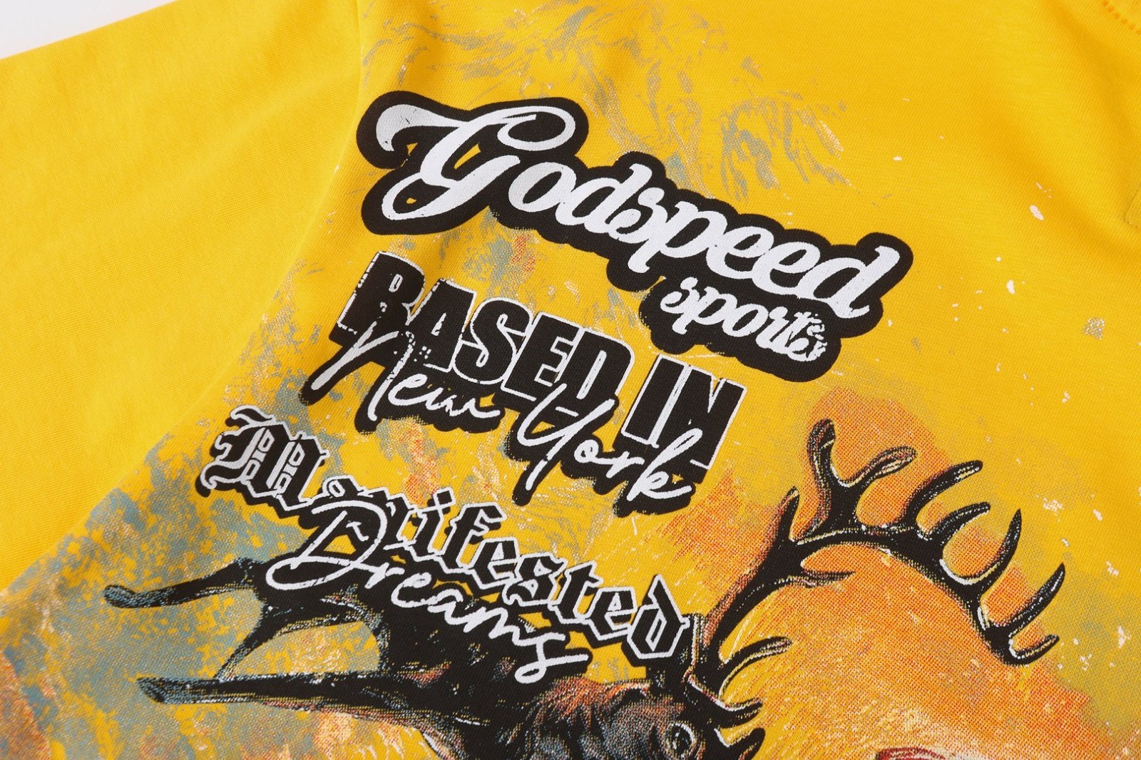 Godspeed t shirt YELLOW S-M-L-XL