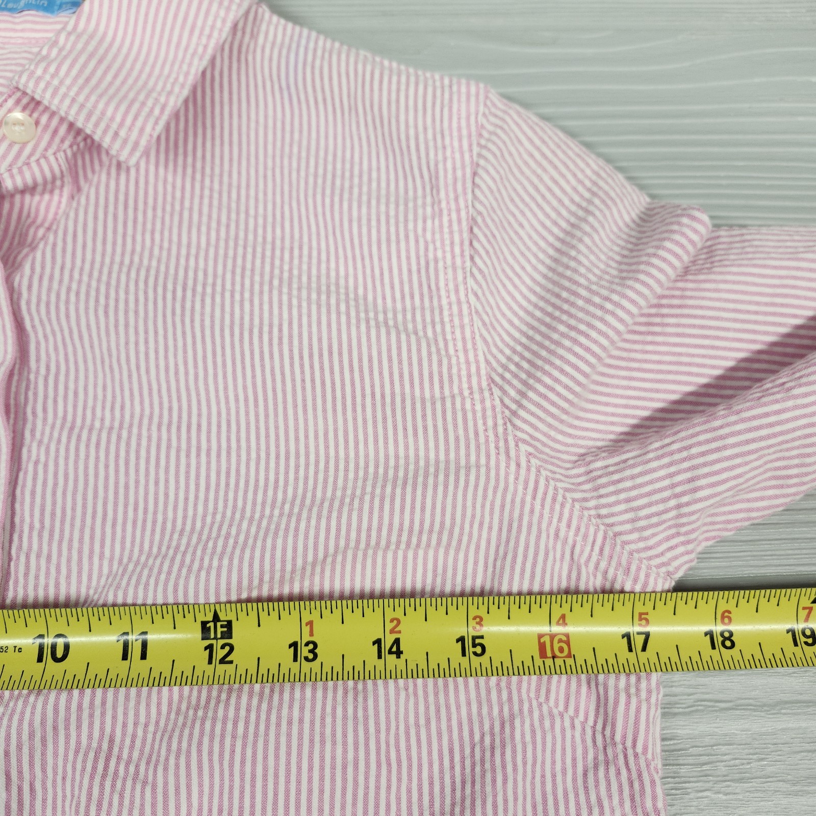 J Mclaughlin Striped Long Sleeve Buttonup Shirt Womens Size XS