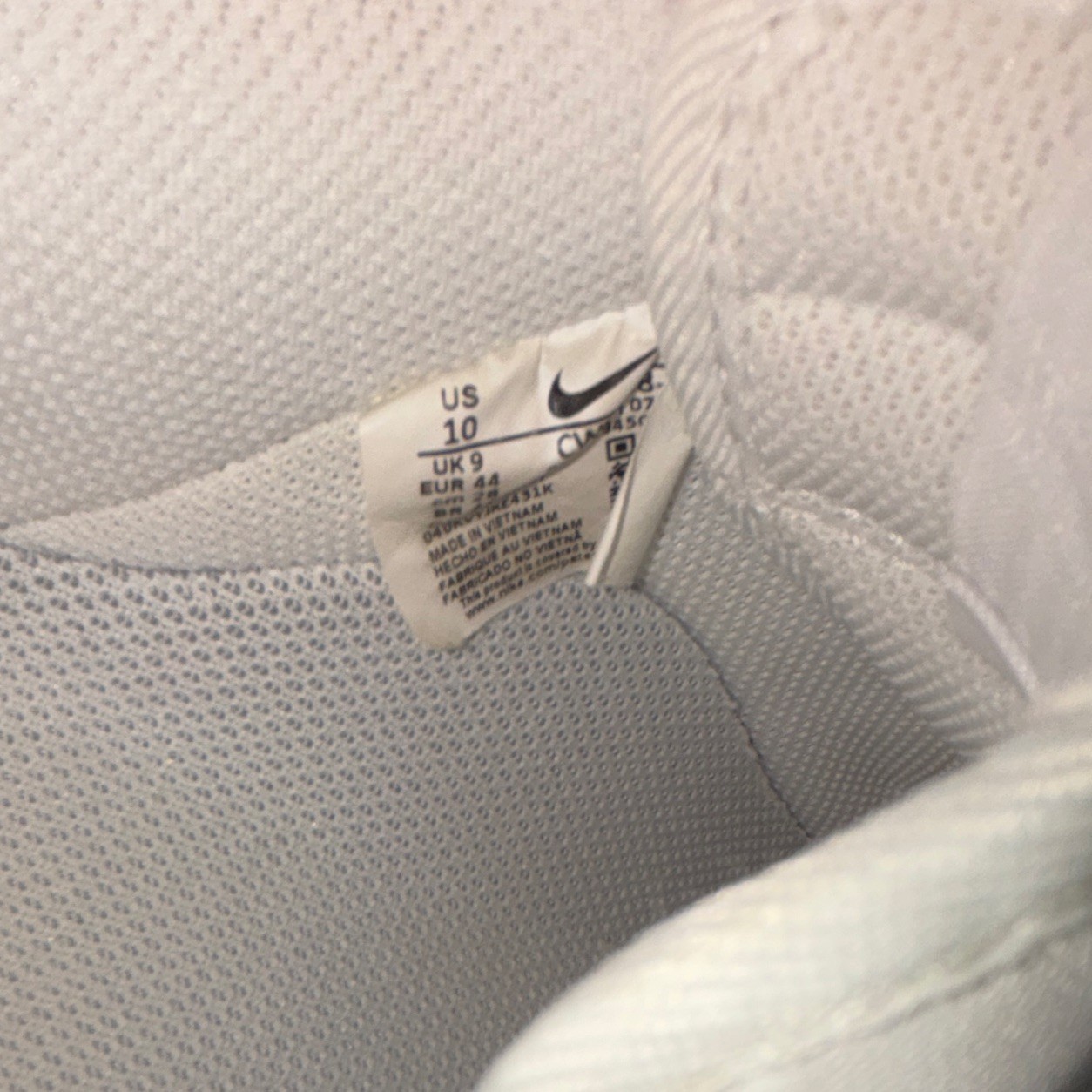 Nike Air Force 1 ’07 Men’s White Size 10