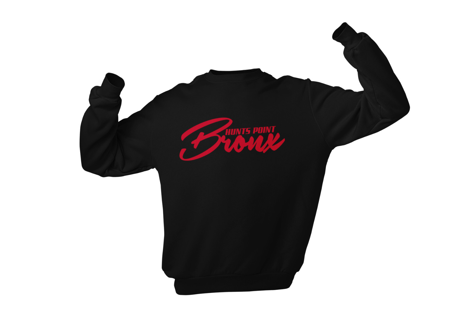 BRONX REP YOUR HOOD CREWNECK
