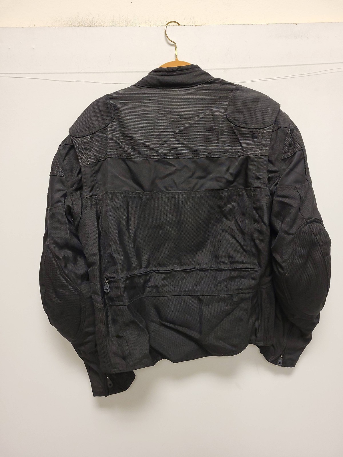 Harley-Davidson FXRG Men’s Textile Mesh Motorcycle Riding Jacket Black Size Larg
