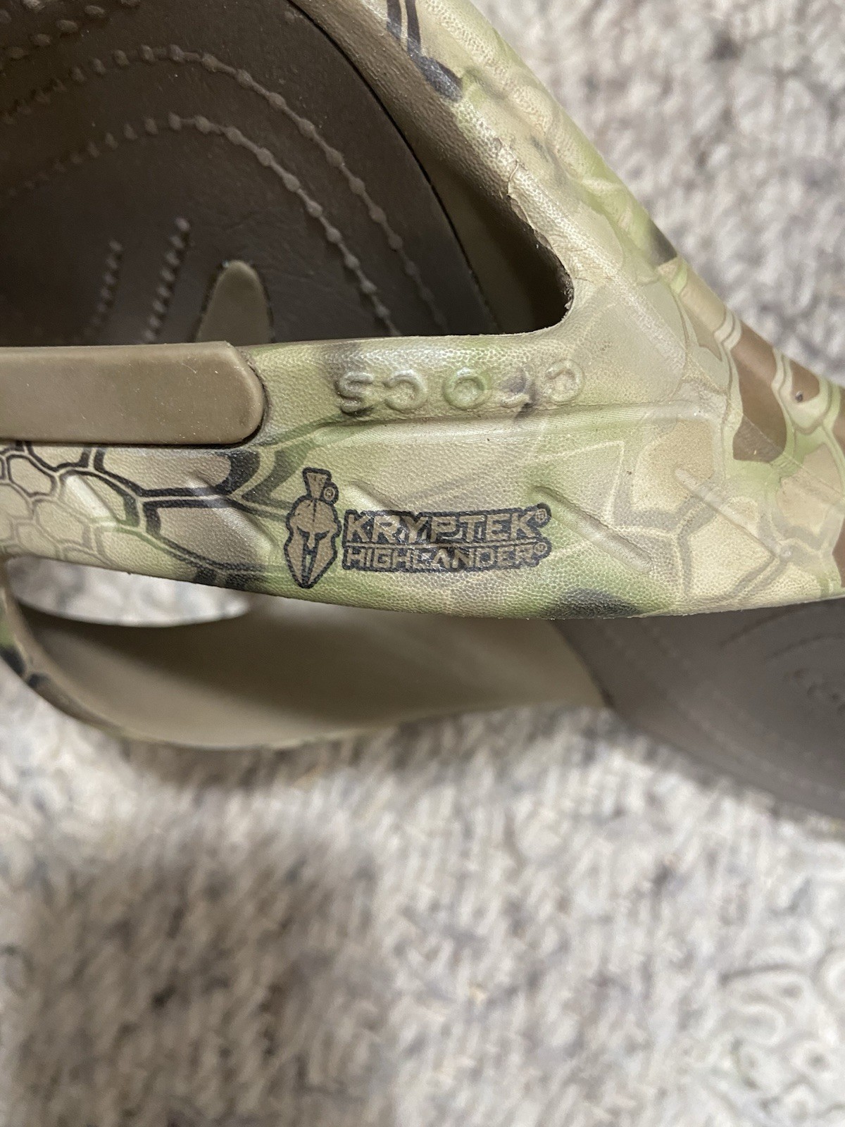 Crocs Flip Flop Unisex Camouflage Sandals Mens 10 Women’s 12 Realtree #202641
