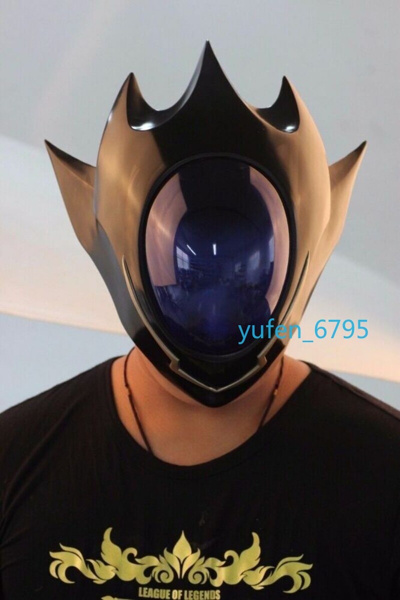 Assembly Reinforcement Mask Hot Code Geass Lelouch Zero Helmet Props FRP Cosplay