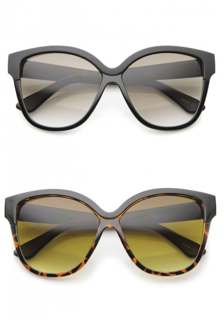 Oversized Cat Eye “VITA” Paradis Large Big Kat WaYfe Square Women Sunglasses XL