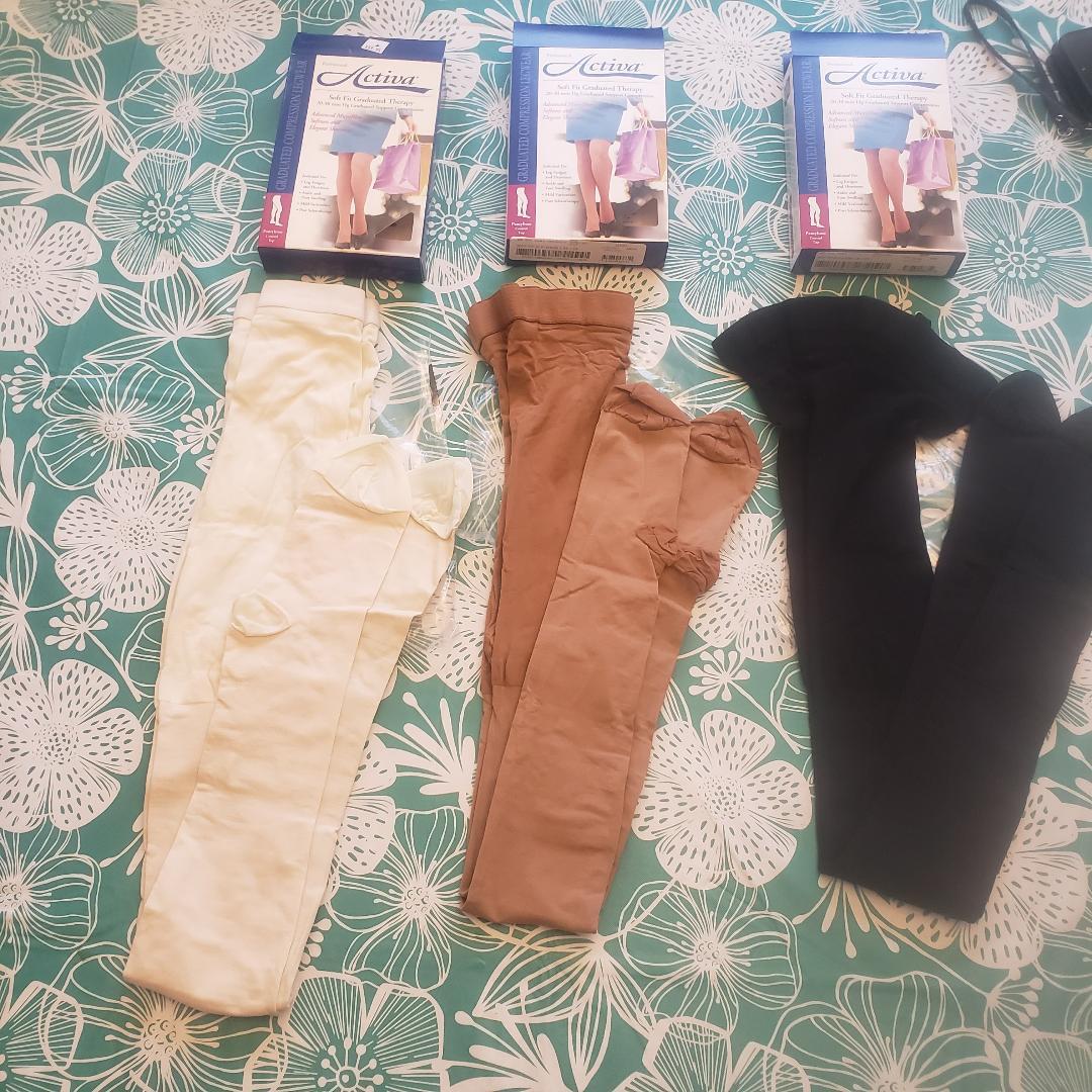 Activa Soft Fit 20-30 Compression Closed Toe Regular Panty Pick Size & Color