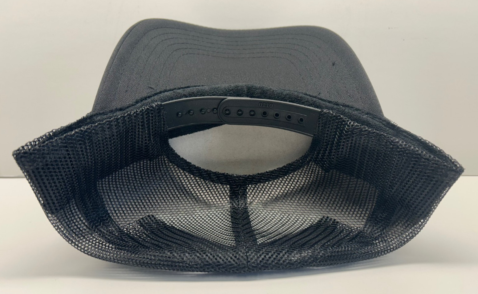 OTTO Polyester Foam Front 5 Panel Mid Crown Mesh Back Trucker Hat Cap Blank