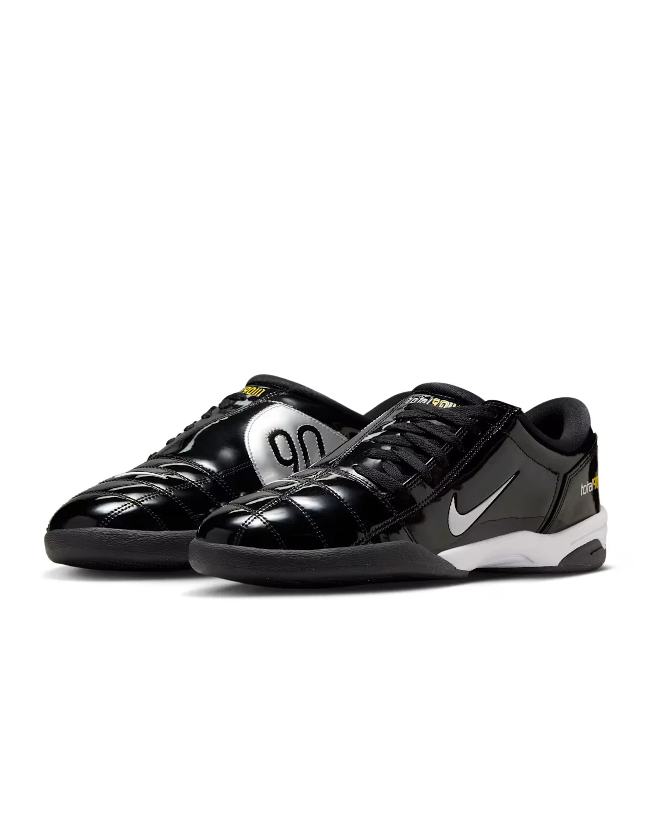 Nike Men’s Total 90 SP HJ9351-001 Black/White Indoor Soccer Shoes sz 10,10.5, 14