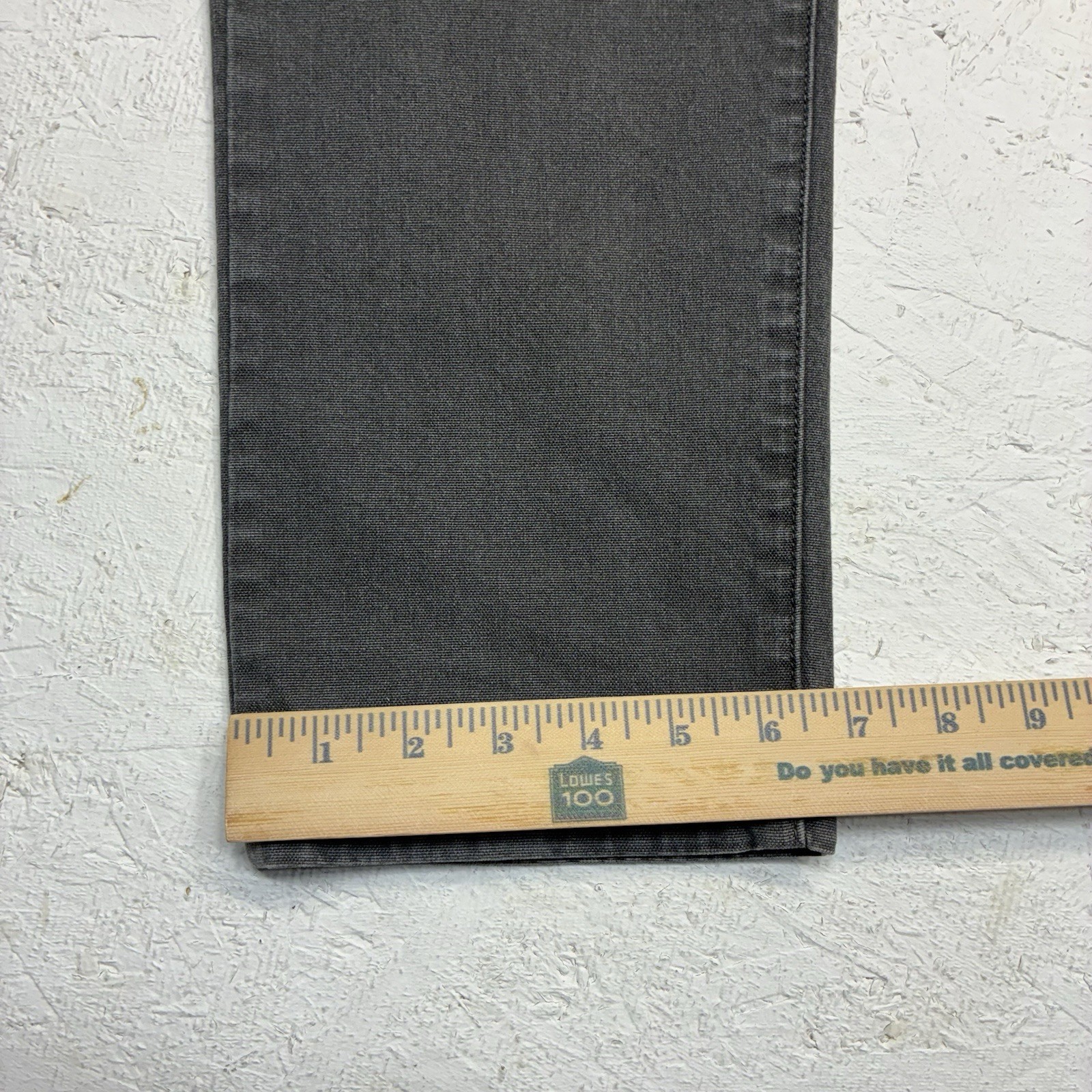 Proof Pants Rover Men 33×32 Gray Slim Fit Canvas Stretch Outdoor Casual Distress