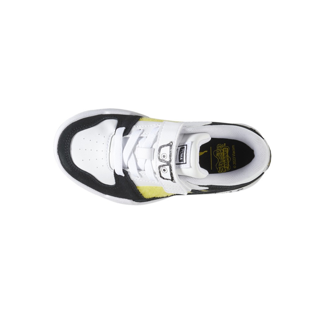 PUMA X Spongebob Slipstream Slip On Youth Boys White Sneakers Casual Shoes 393