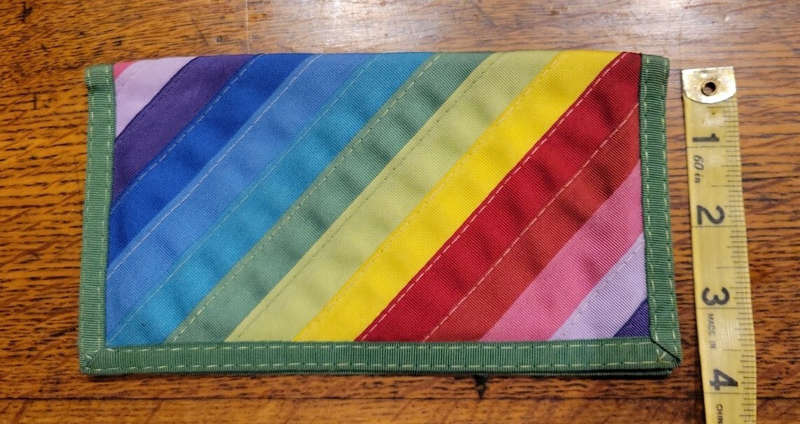 Vintage Carole Jackson Color Me Beautiful Rainbow LGBTQ Clutch Notes Coupon List