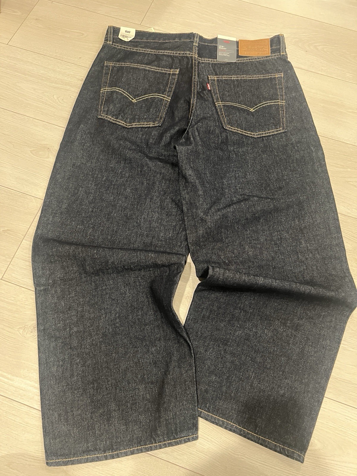 Levi’s 578 Baggy Denim Big E Red Tab Jeans Men’s Size 36 X 30 Blue