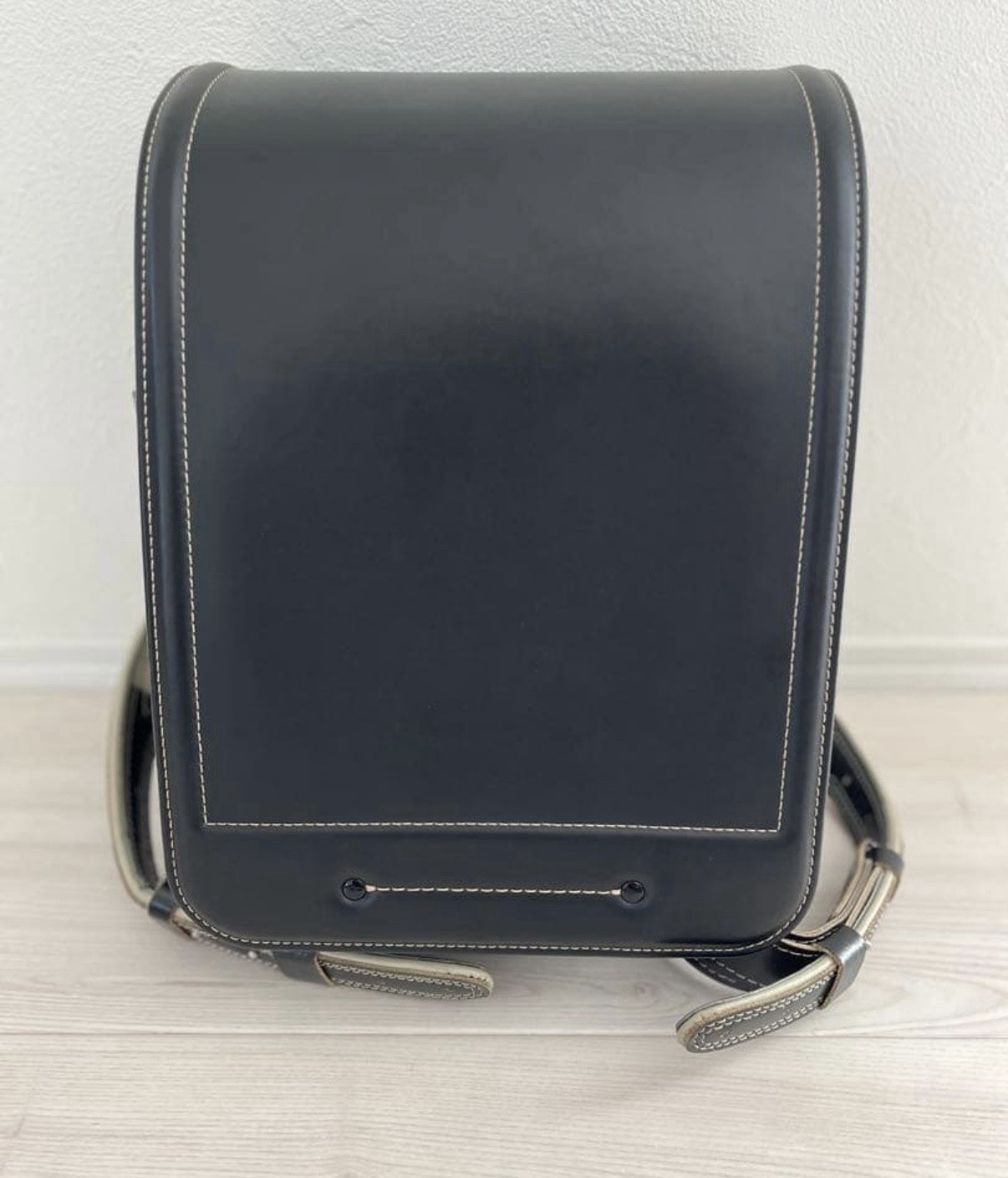 Randoseru Ikedaya Kaban Black Leather&Synthetic: School Bag Japan Adult or Kids