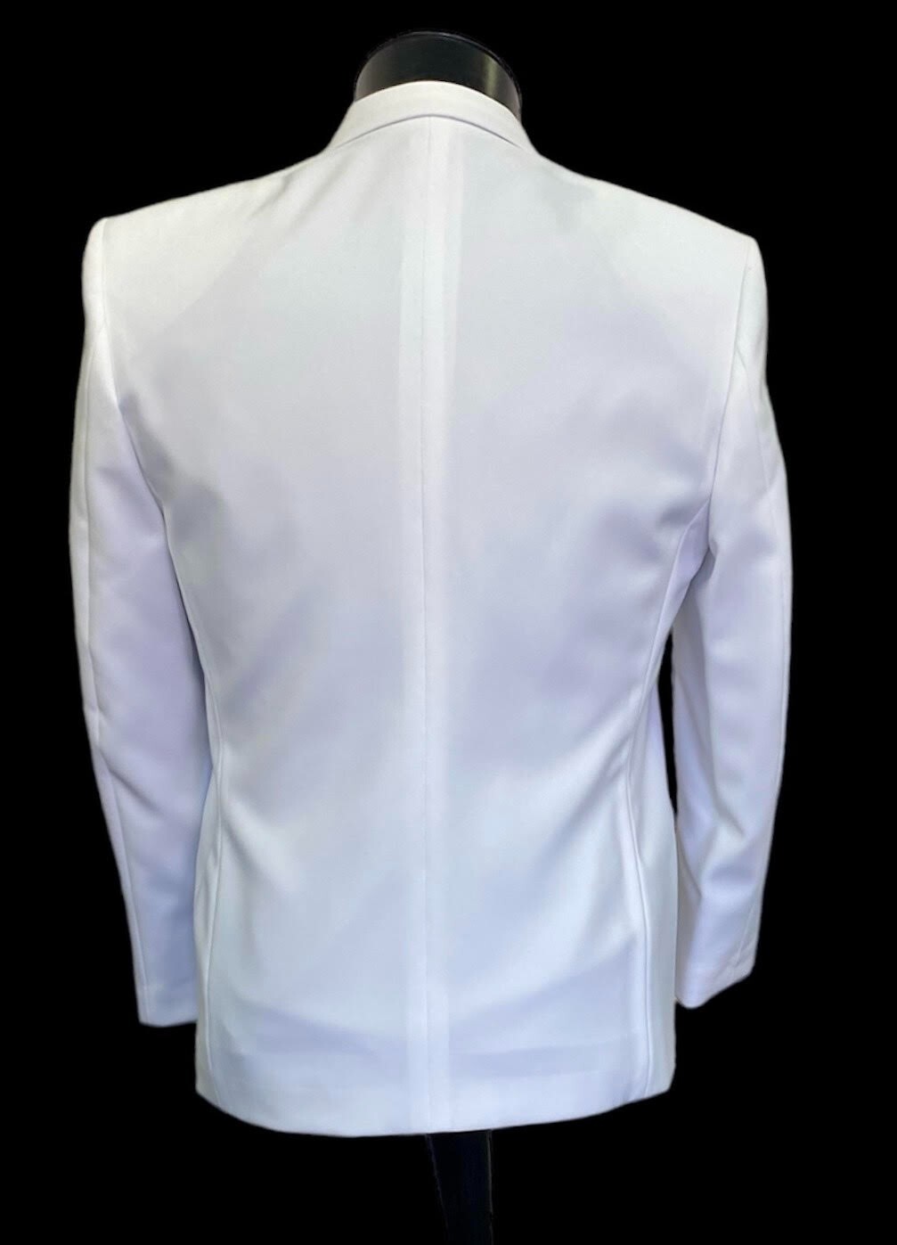 Boy’s Jean Yves White Tuxedo Jacket One Button Modern Fitted Slim Fit- Easter