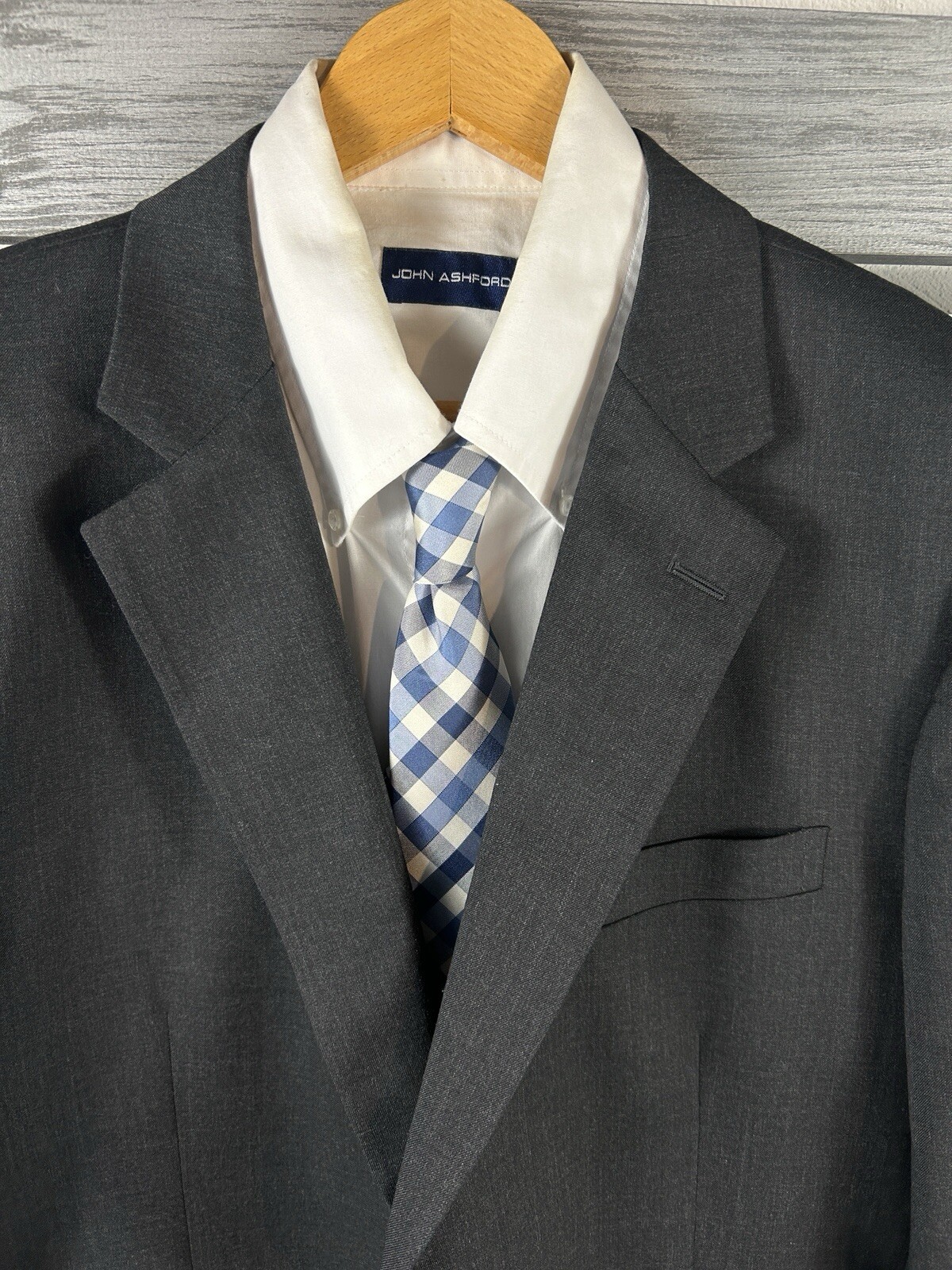 Brooks Brothers Estrato Madison 1818 Wool Sports Coat Blazer Jacket Mens 46L/W41