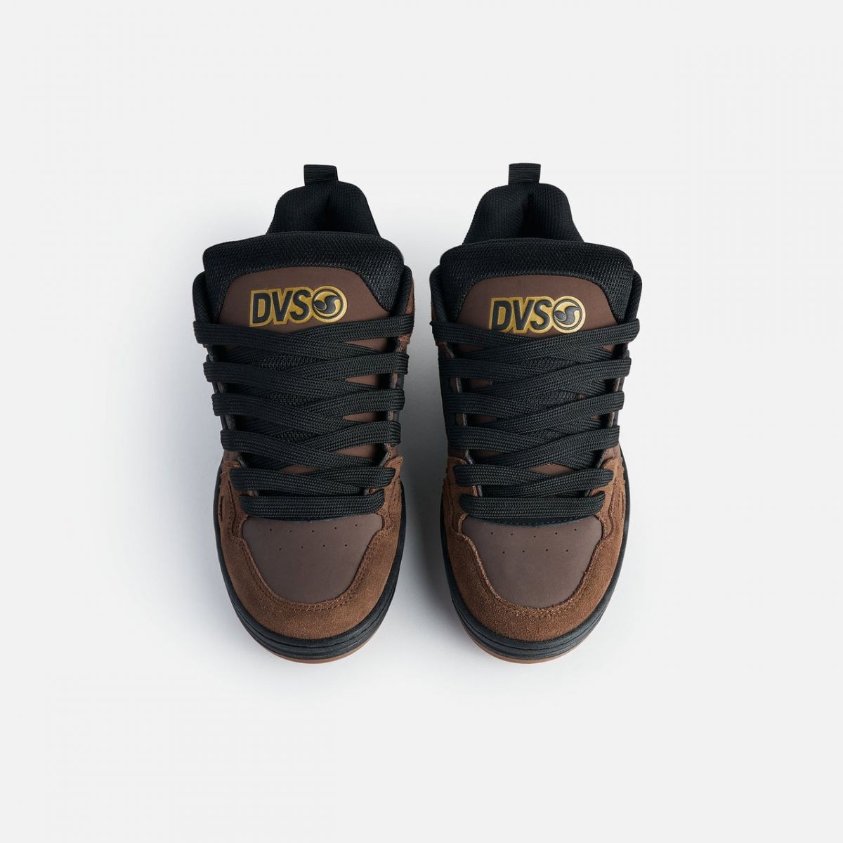 DVS Men’s Comanche Brown/Black/Gold – DV01312210, Brown/Black/Gold