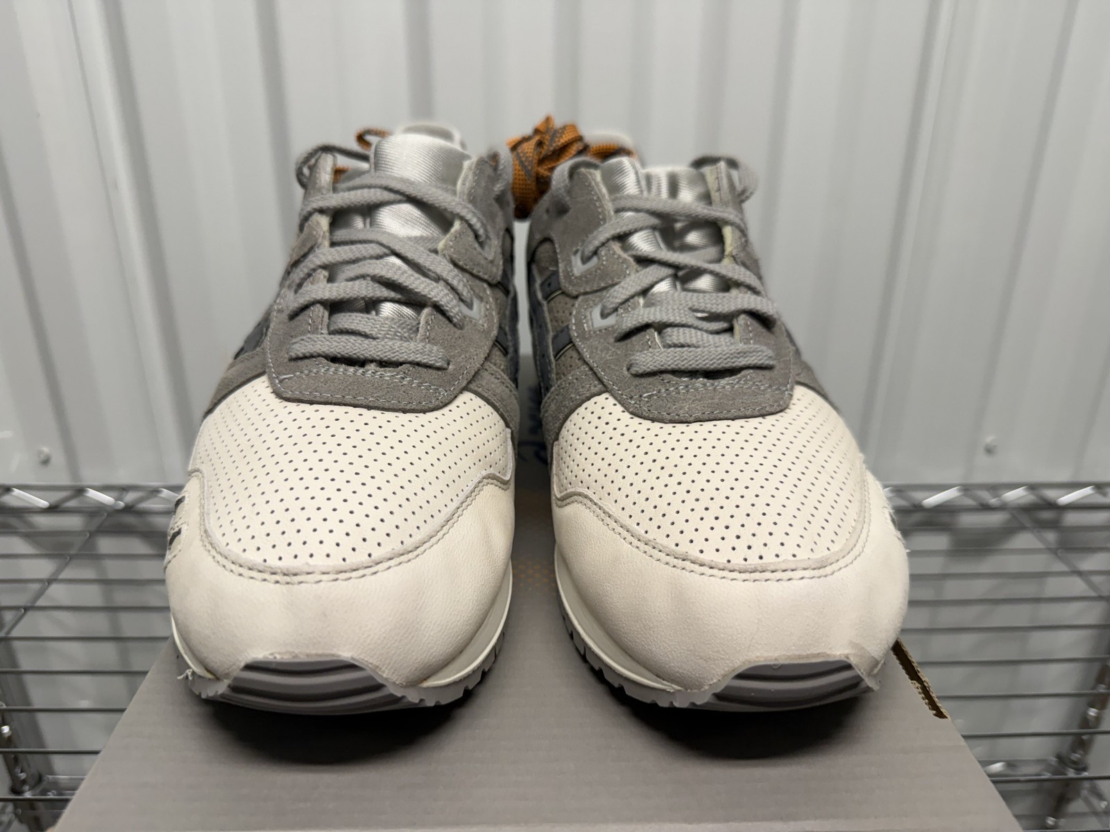 Size 10.5 – ASICS Gel-Lyte III “Snowman” Sneakers Vintage Kith H42NK 2014