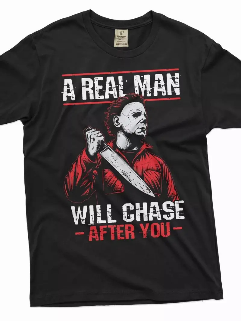 Men’s Michael Myers Friday the 13th Jason Voorhees Freddy Krueger Horror Movie T