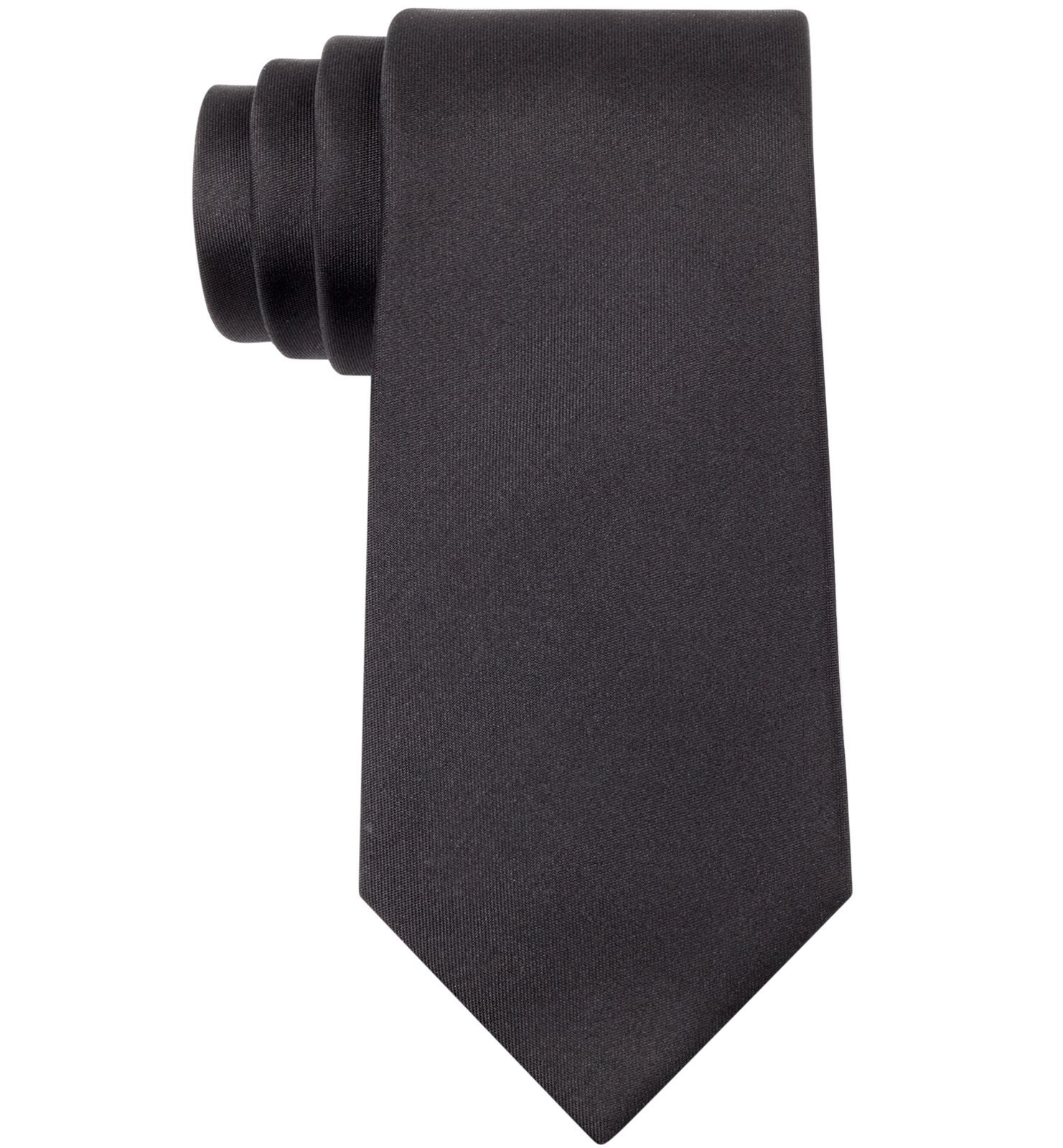 $125 Kenneth Cole Men Fit Gray Necktie Silk Dress Slim Skinny Neck Tie 58 X 2.5