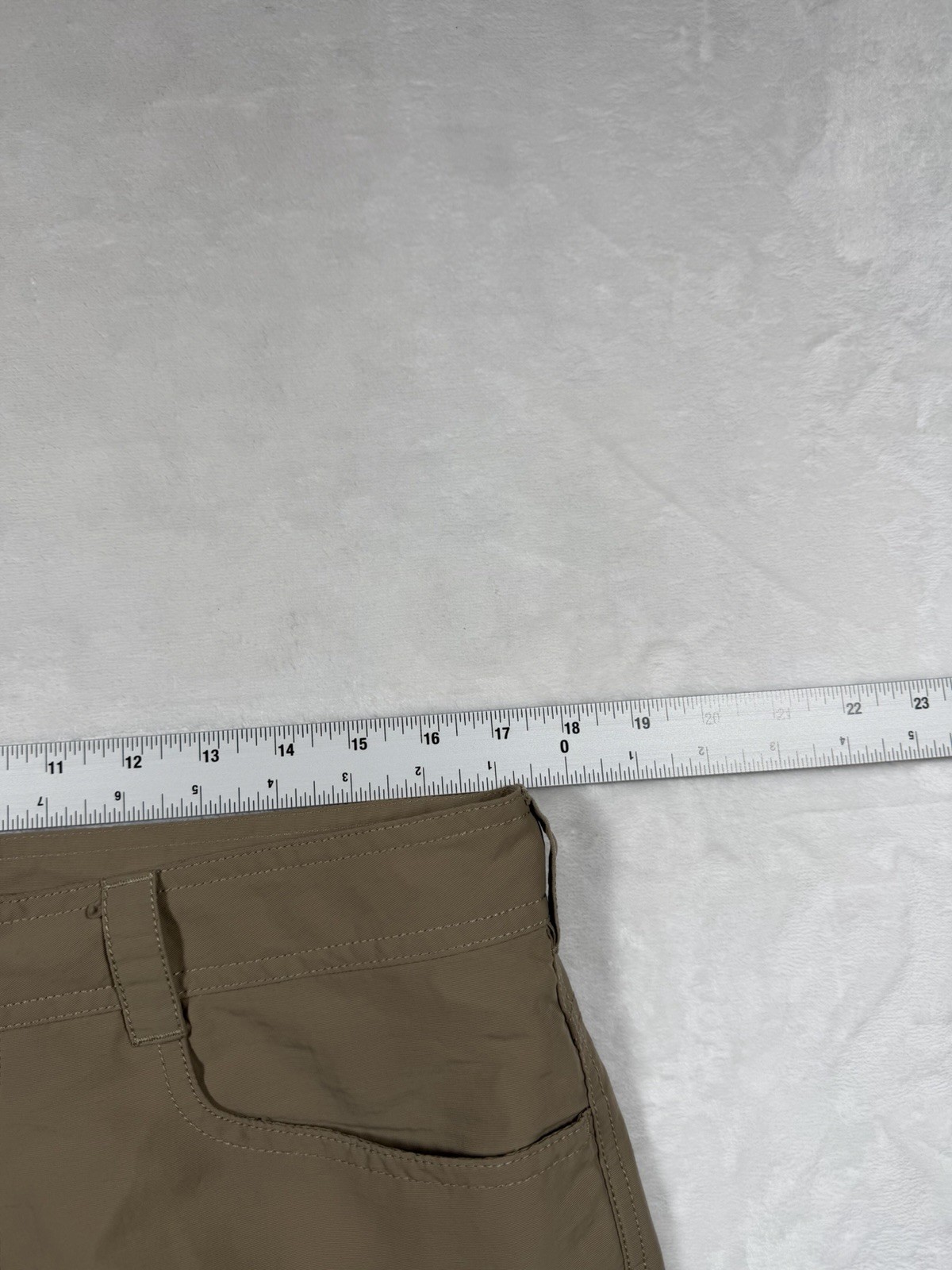 The North Face Pants Nylon Poly Hiking Outdoor Mens 34 X 29 Beige Khaki