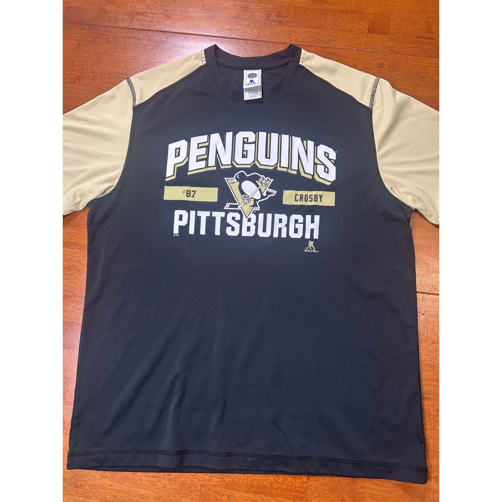 Vintage NHL Pittsburgh Penguins Shirt Mens XL Black