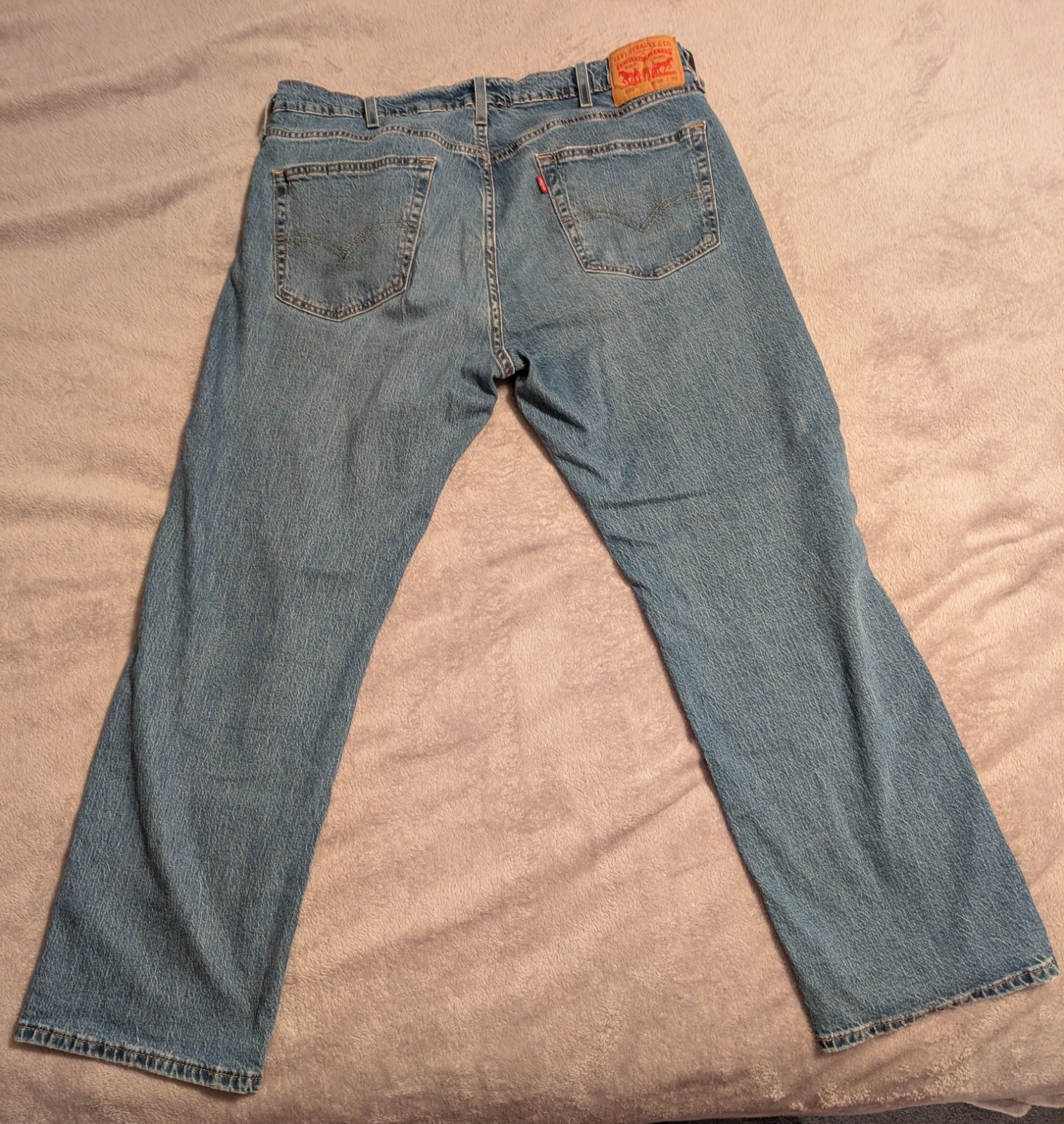 Levi’s 559 Men’s Relaxed Straight Fit Jeans Light Blue 38 x 30 (00559-0573)