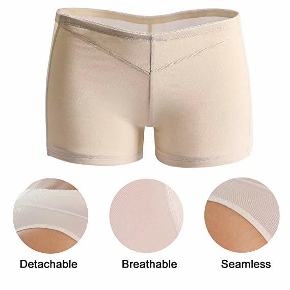 Women’s Butt Lifter Booty Push Up Shorts Belly Control Hips Enhancer Body Shaper