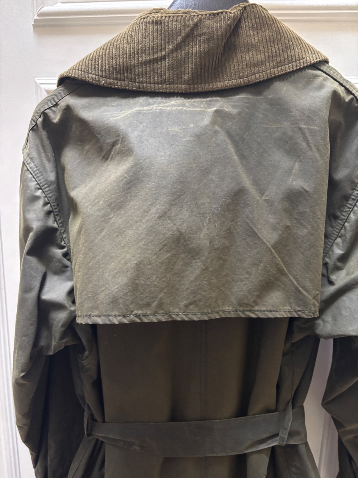 Limited Edition Vintage ’94 A600 Sage Barbour Trench Coat C42/107cm