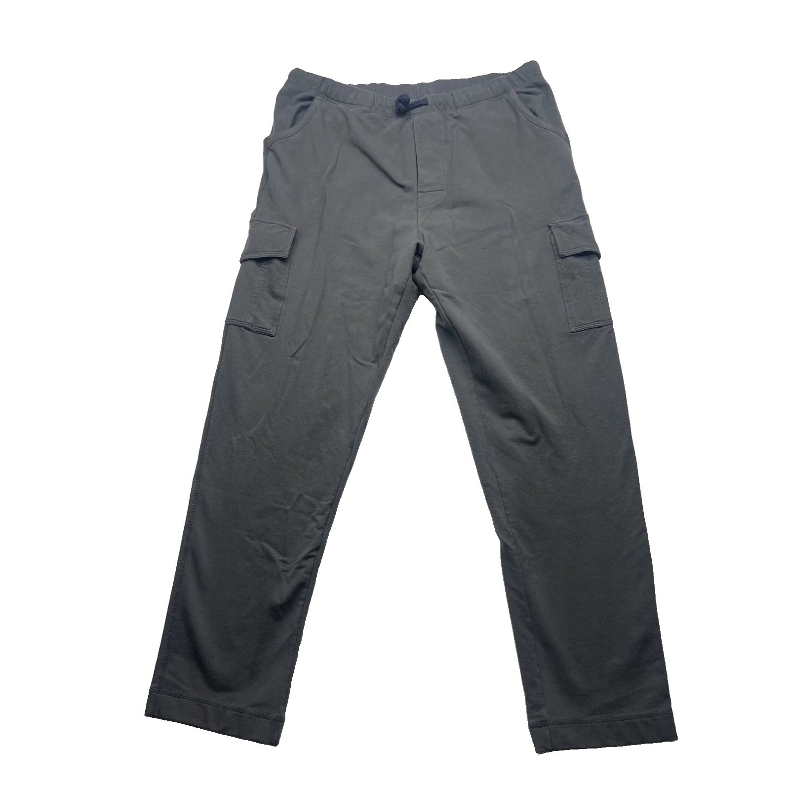 VK Nagrani XL Organic Peruvian Combed Cotton Sweatpants Lounge Pants Gray