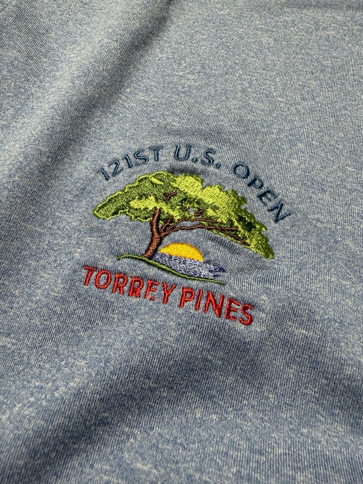 Johnnie O Flex Prep-Formance 1/4 Zip Mens XL 121st US Open Torrey Pines