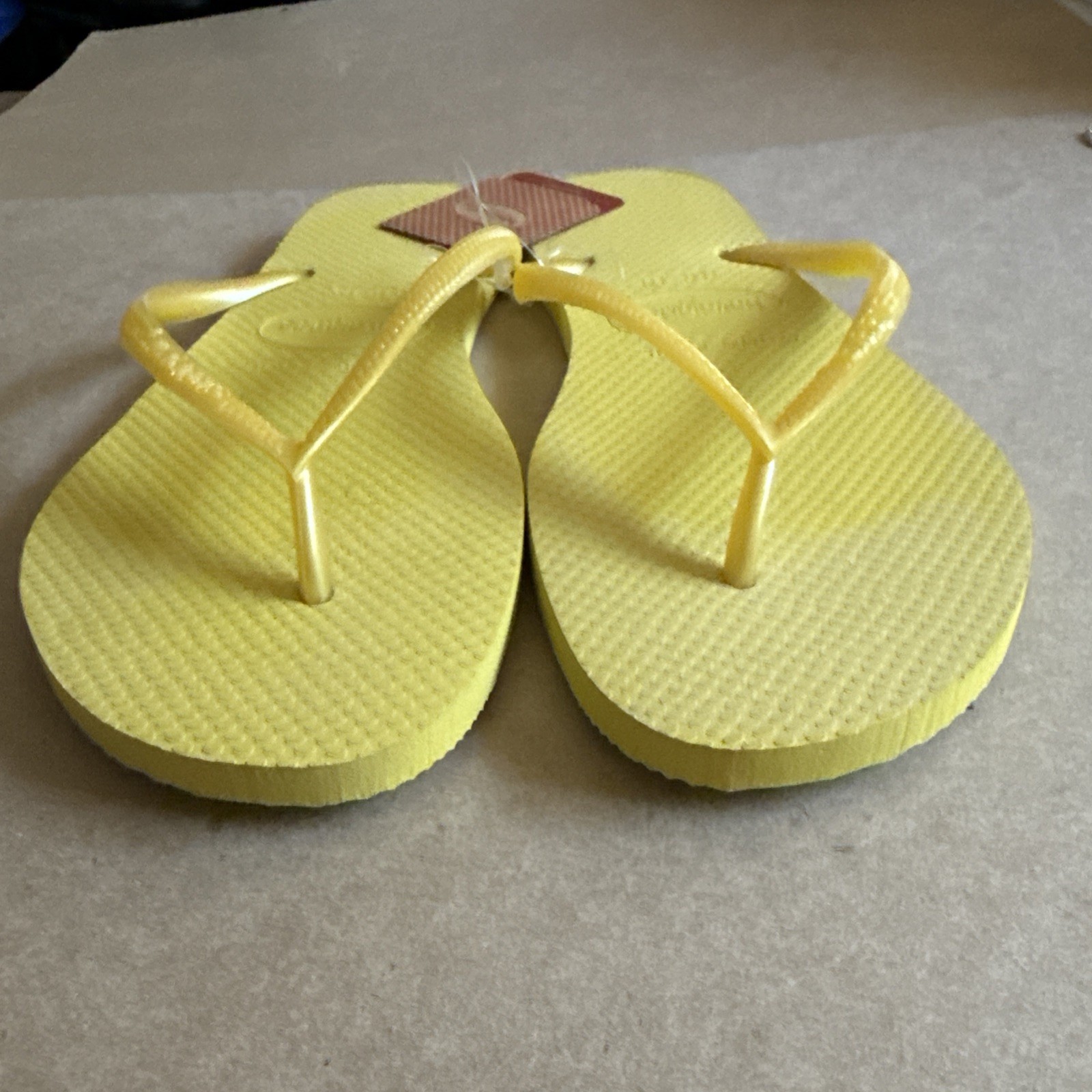 Havaianas Slim Classic Yellow Flip Flops 41/42 – New