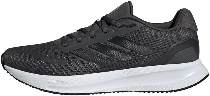 Adidas Runfalcon 5 Running Shoes Black White Men’s Size 12 Women’s 13.5 NEW