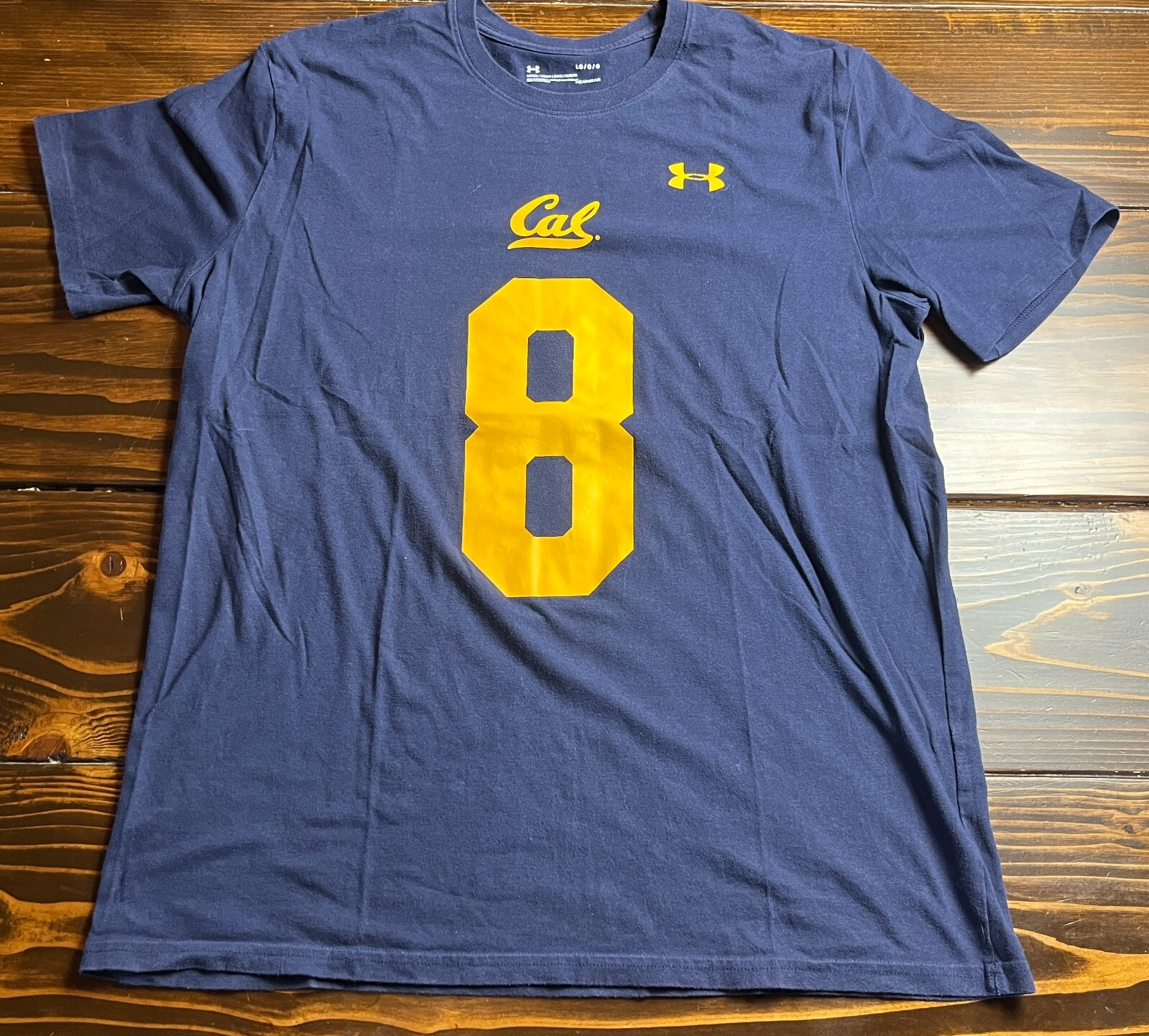 Under armour Shirt Mens Large Heatgear Navy NCAA Southern California Football