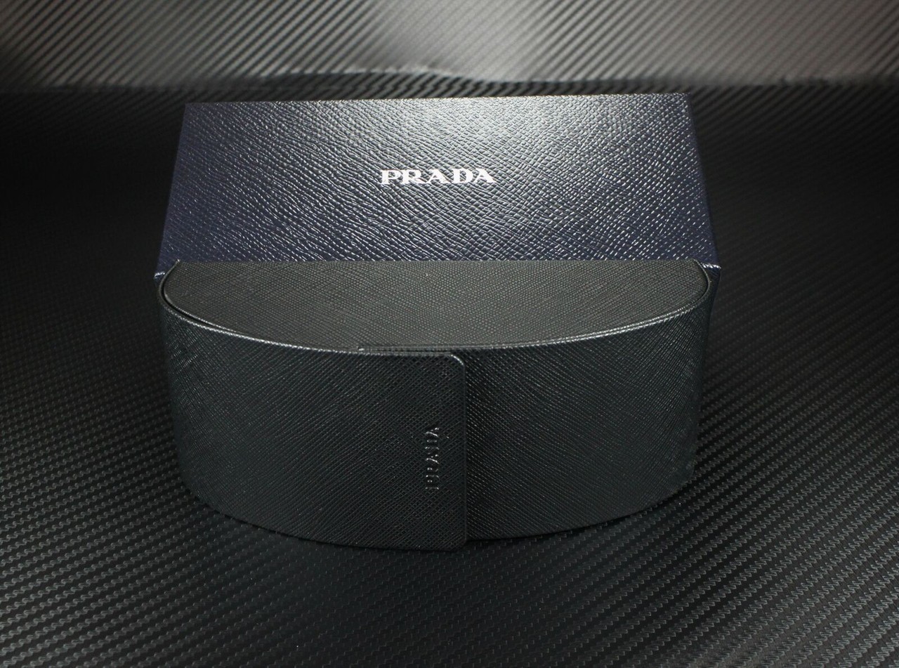 PRADA PR B11S 16K60P Black Blue Men’s 55 mm Sunglasses