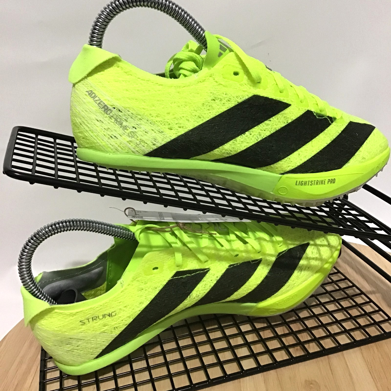 Adidas Adizero Prime SP 3 Volt Lucid Lemon Track Spikes 4 Men/5 Women – IH5800