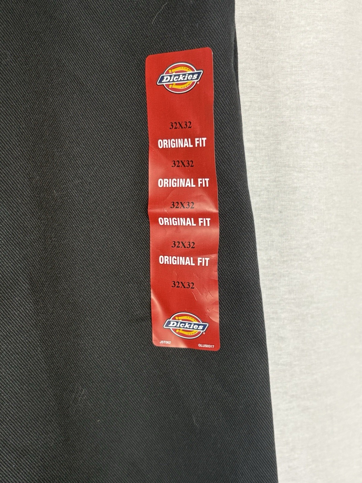 Dickies 874 Work Pants Original Fit 32×32 Mens Black