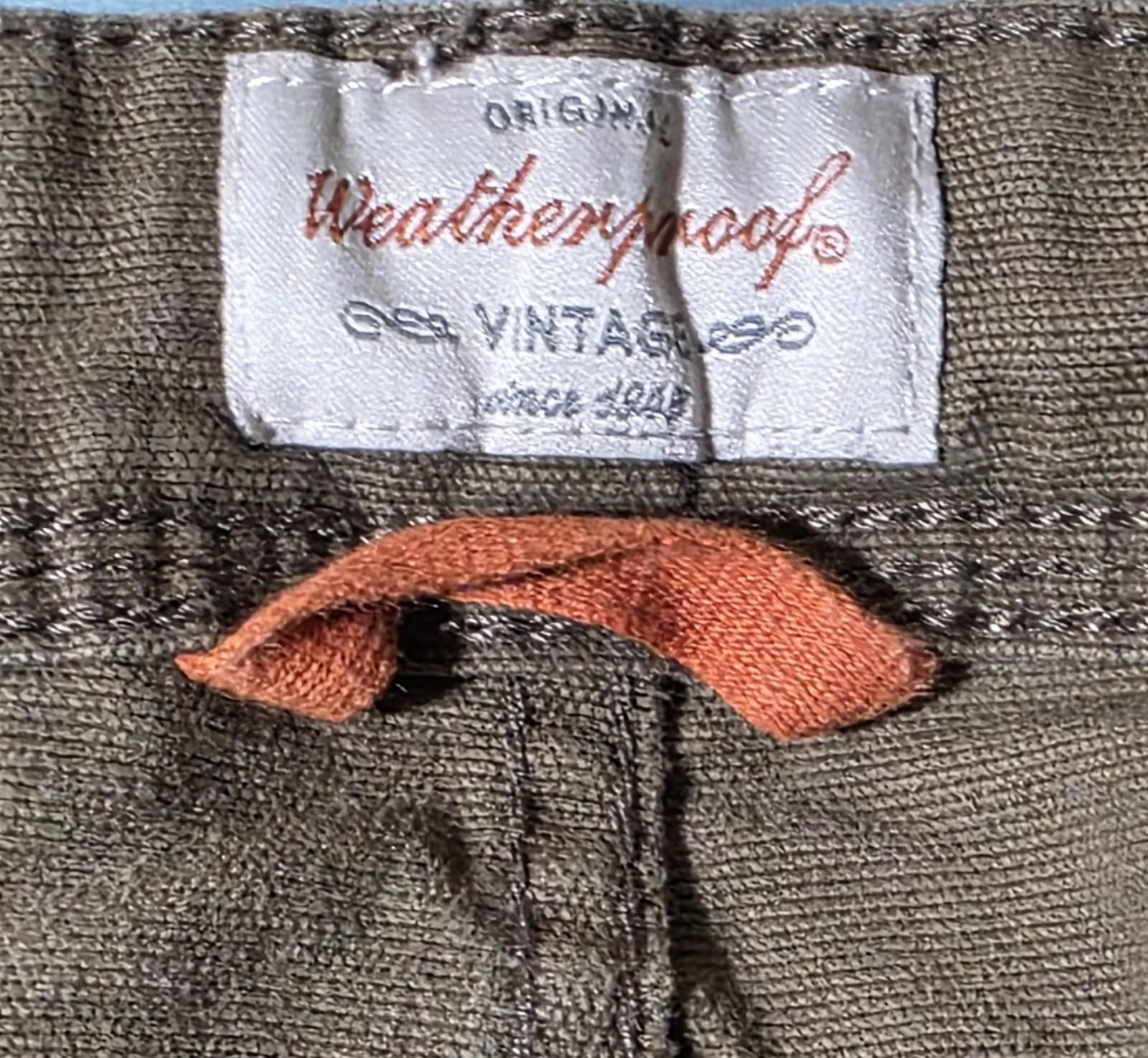 Weatherproof Jeans/Pants Men’s 36×30 Brown Dark Wash Straight Leg Jeans