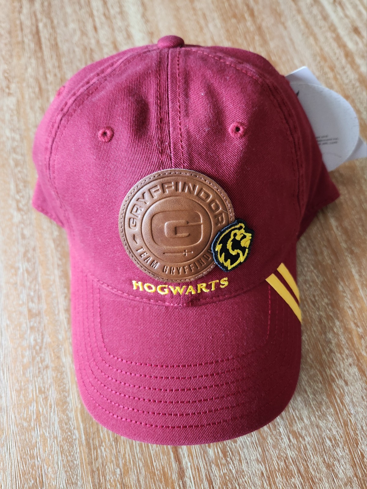 NEW Harry Potter Team Gryffindor 07 Adjustable Hat Hogwarts Patch Cap Miniso