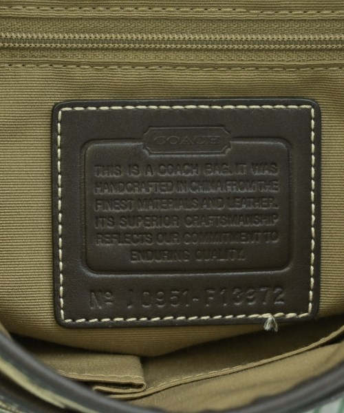 COACH Shoulder Bags BeigexBrown(Patterned) 2200691181103
