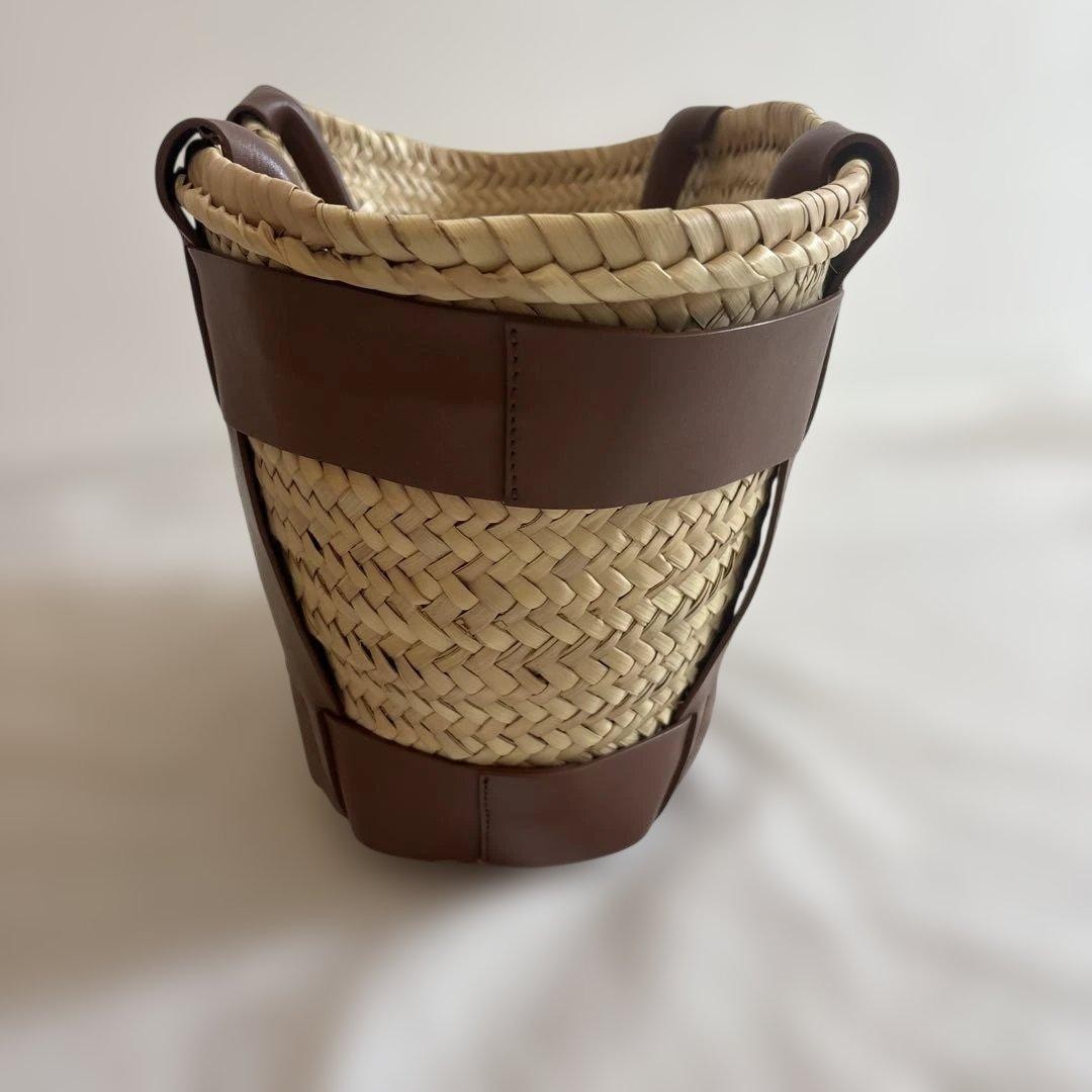 DeMellier Santorini Leather Basket from Japan