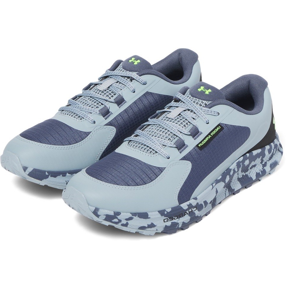 UA 3028371 Men’s Charged Bandit Trail 3 Shoes – Downpour Gray – Size 12