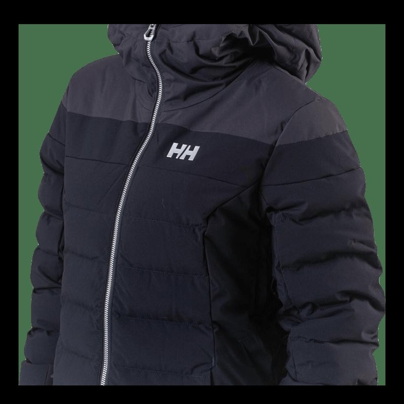 Women Helly Hansen jacket black polyester 38/M/