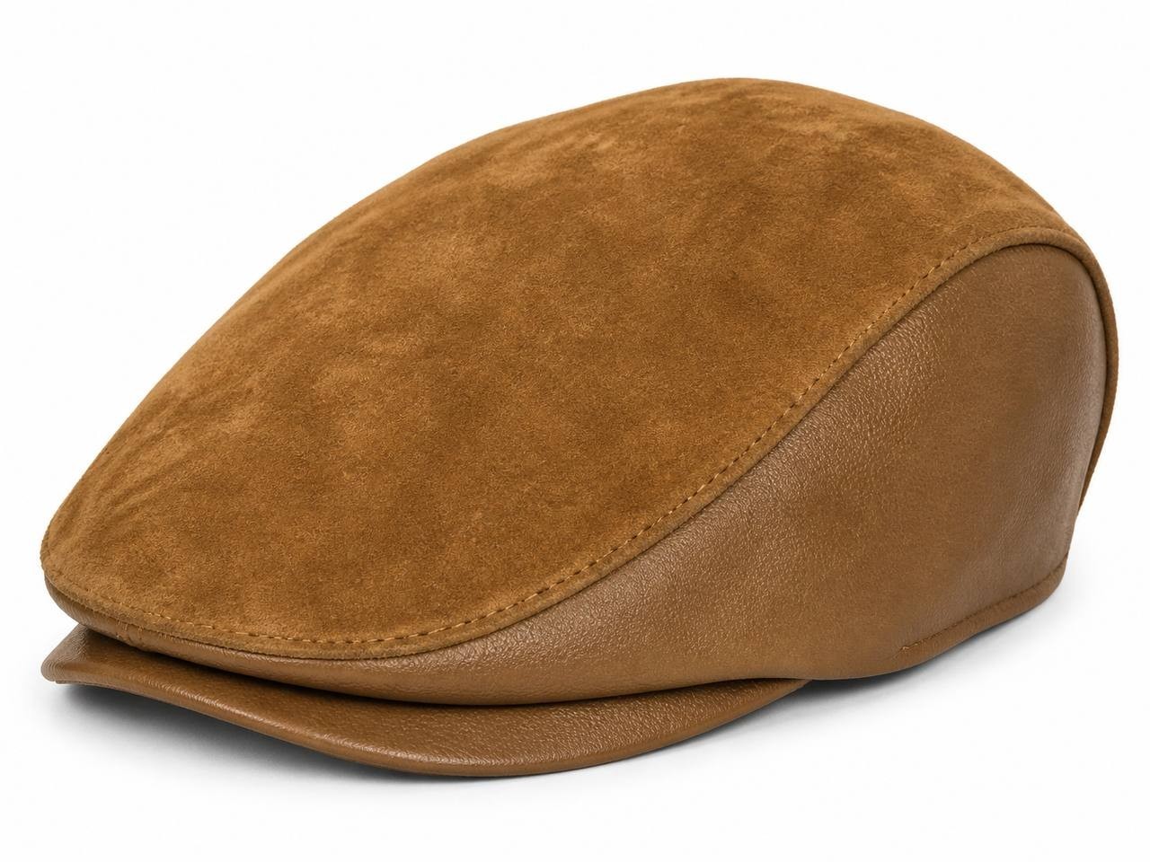 Men’s Gatsby Leather Flat Cap Newsboy Driving Hat Vintage Hat