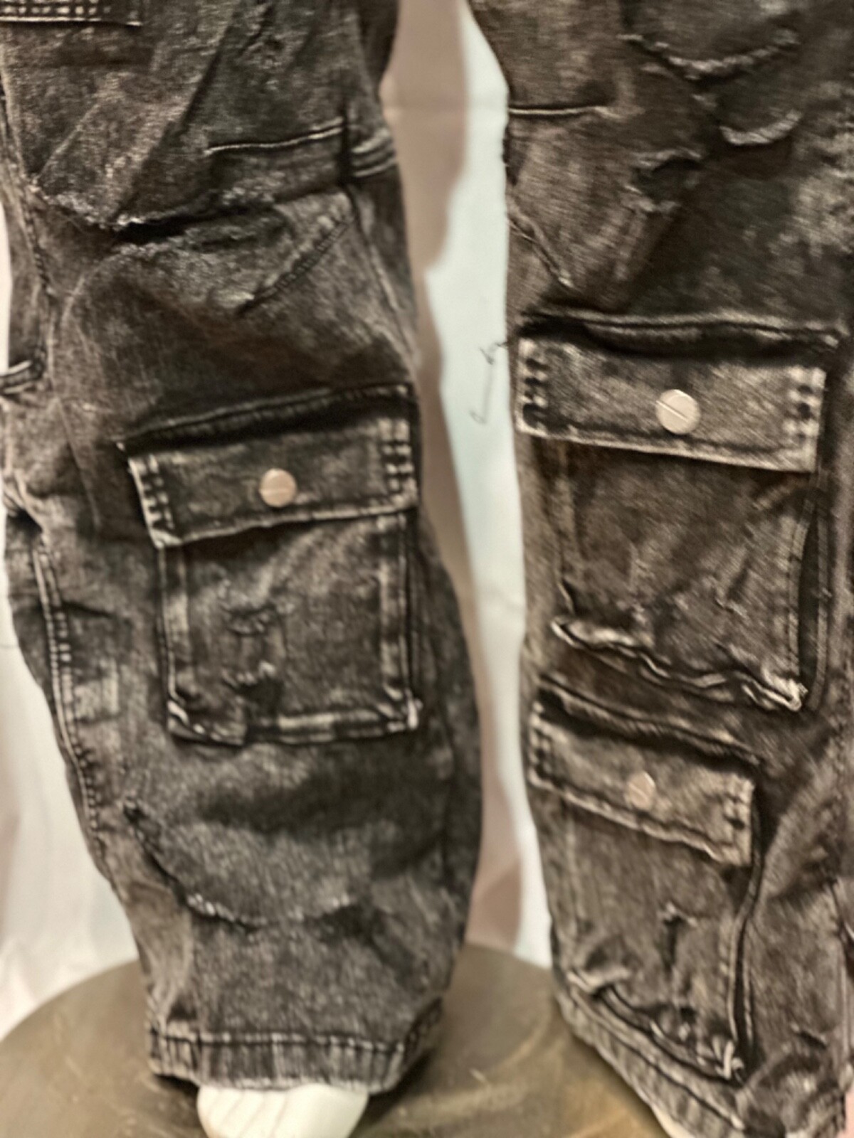 Men’s First Row Martin Relaxed Fit Jeans wilder Denim (Utility) Baggy FRD3122