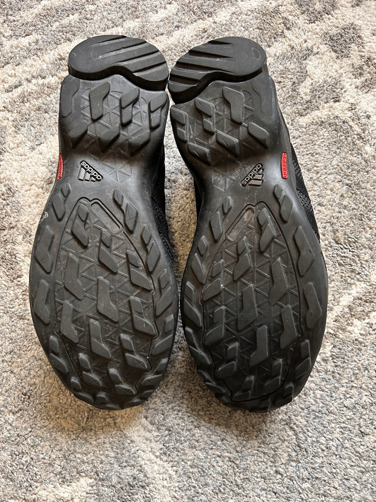 Adidas AX2 Traxion Black Hiking Trail shoes men’s size 12 #D67192
