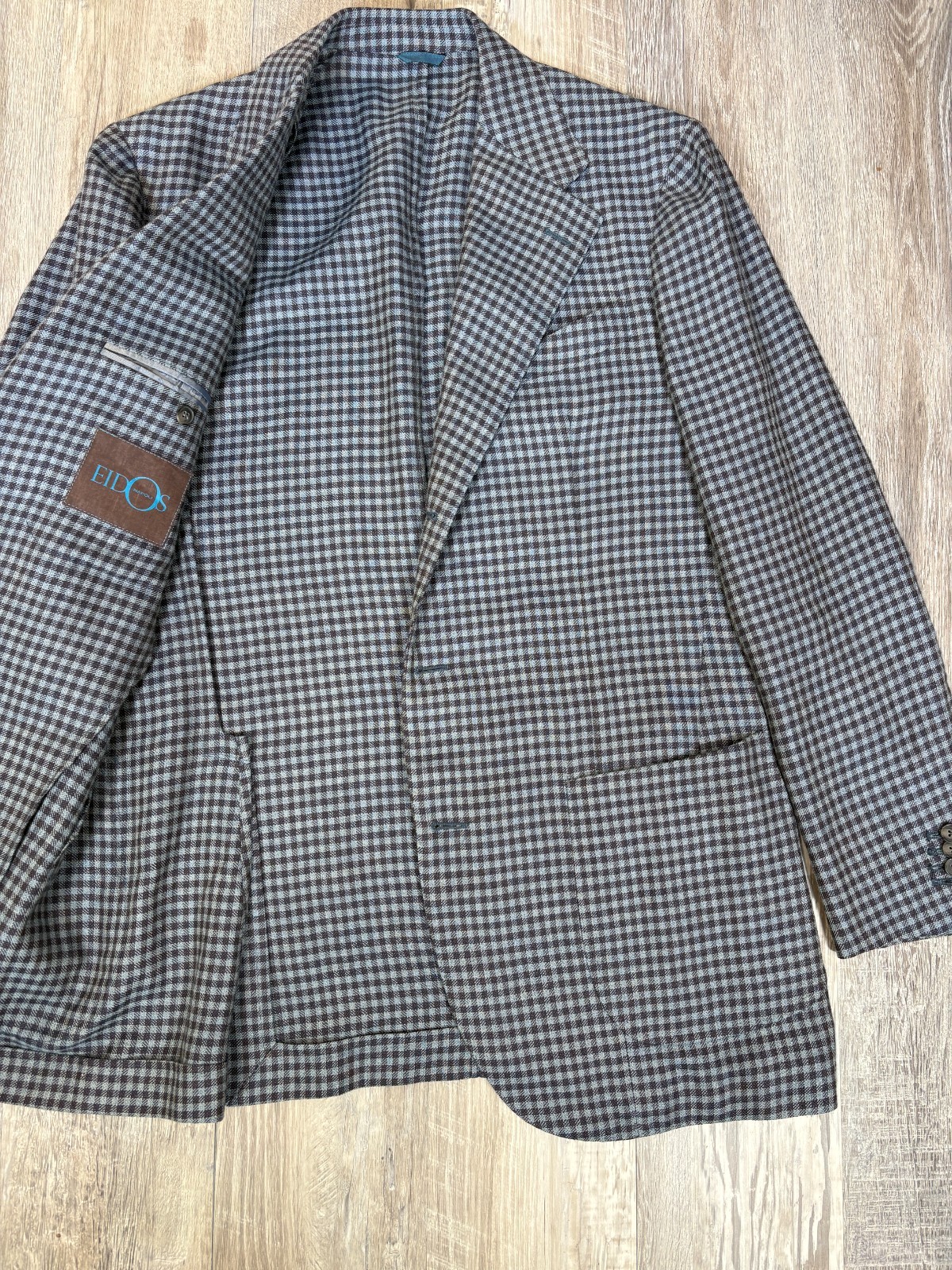 Eidos Linen Wool Blazer Size 42 L (52 EUR)