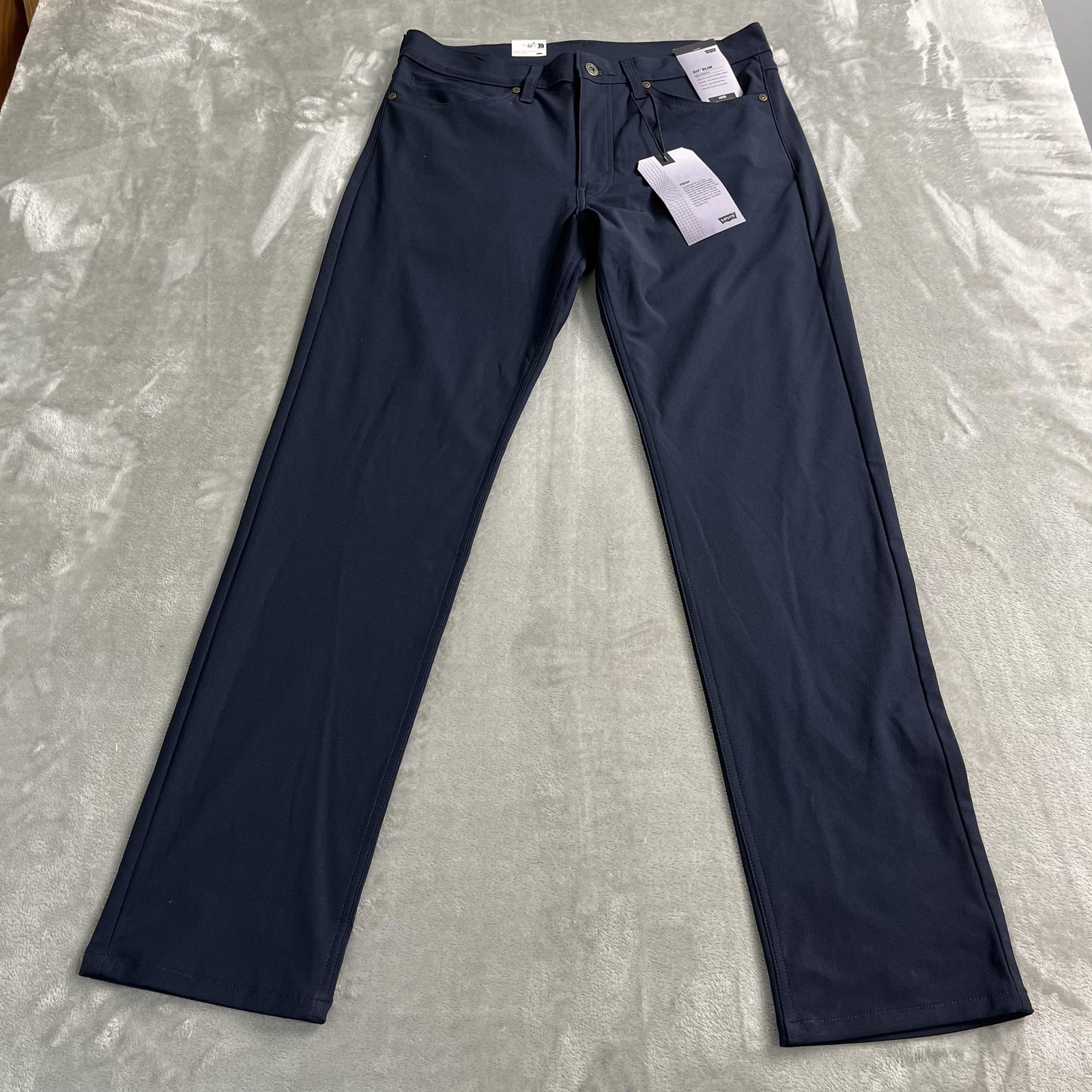 Levi’s 511 Jeans Mens 34×32 Blue Dark Slim Fit Tech Stretch Quick Dry Pants