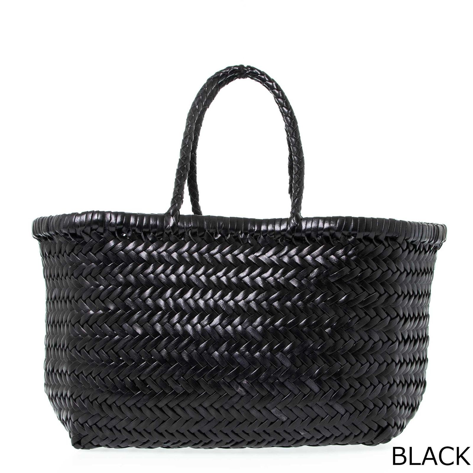 Dragon Diffusion bag ladies wicker bag leather mesh bag BAMBOO TRIPLE JUMP SMALL